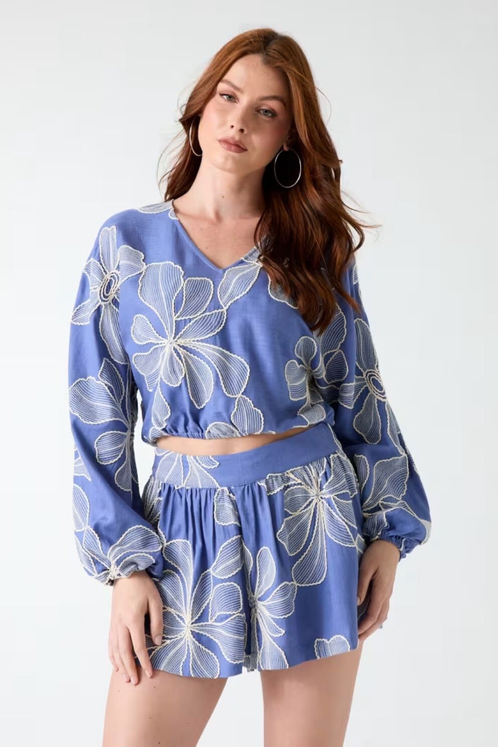 Guess İşlemeli Bluz