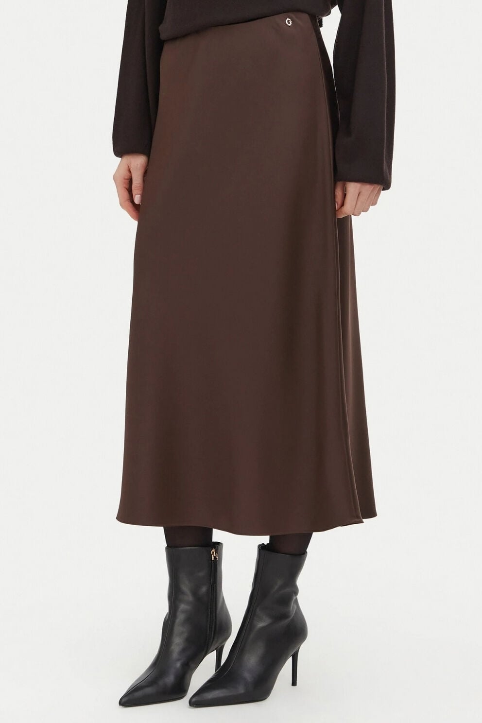 Guess Midi Etek Kahverengi Normal Kesim