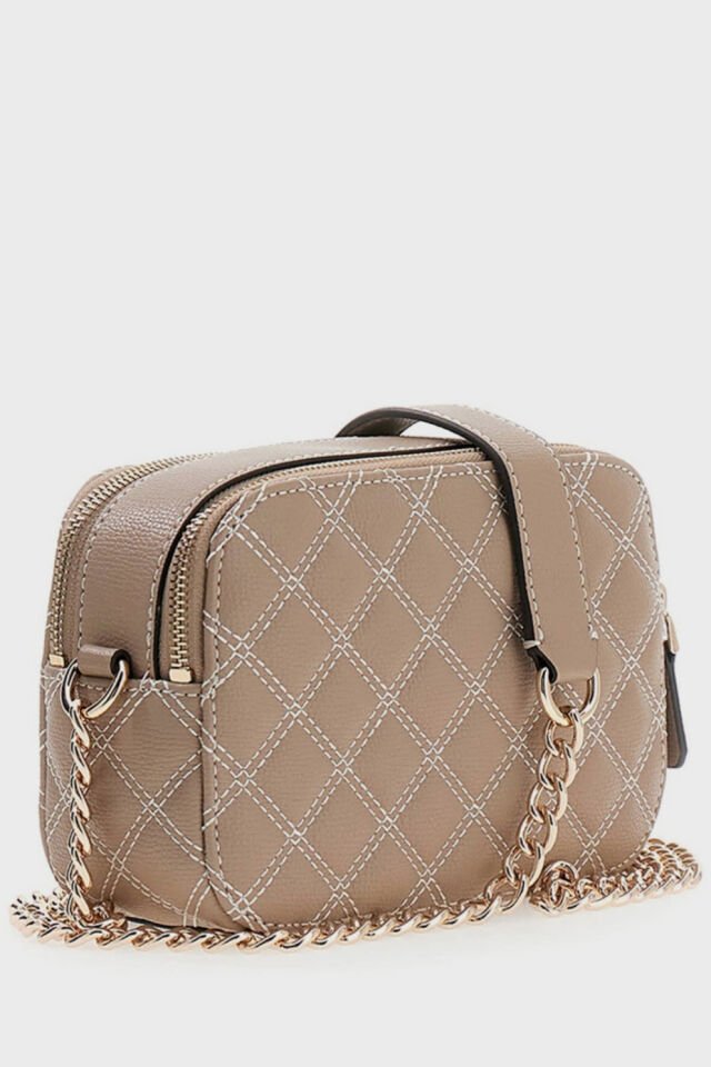 Guess Çapraz Askılı Omuz Çantası Kahverengi