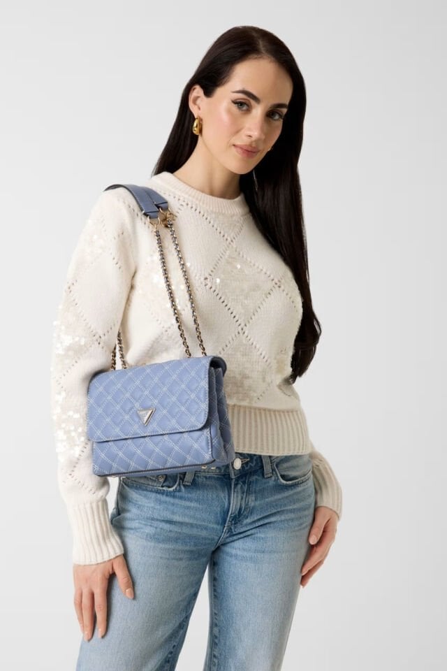 Guess  Giully Çapraz Çanta Turkuaz