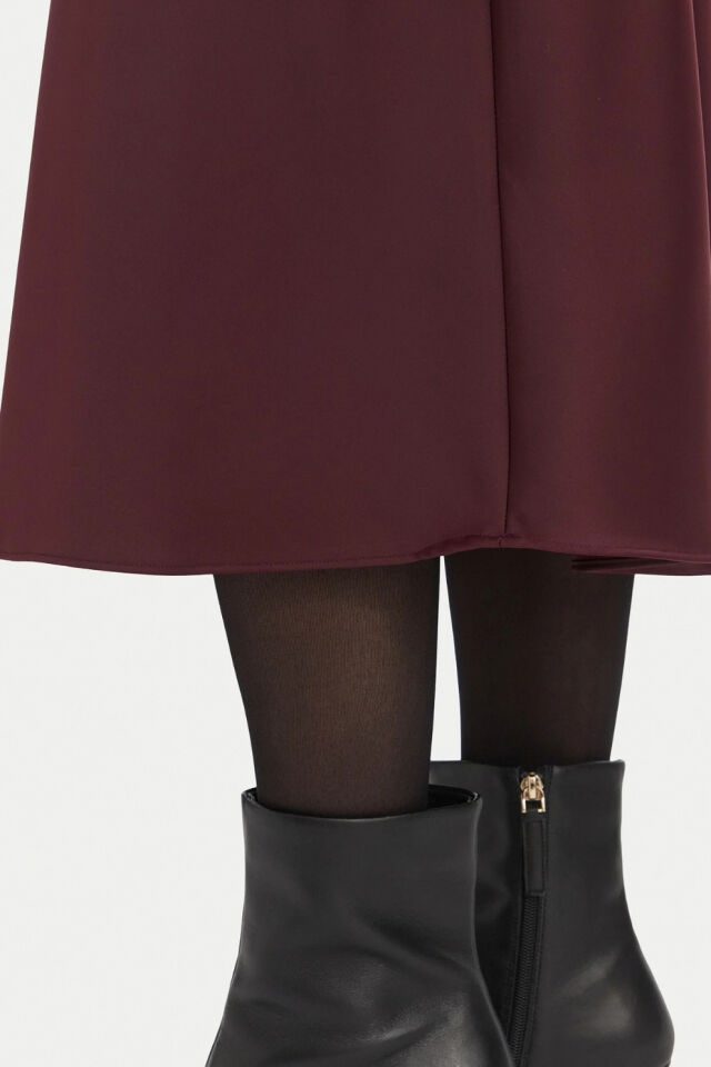 Guess Midi Etek Normal Kesim Bordo