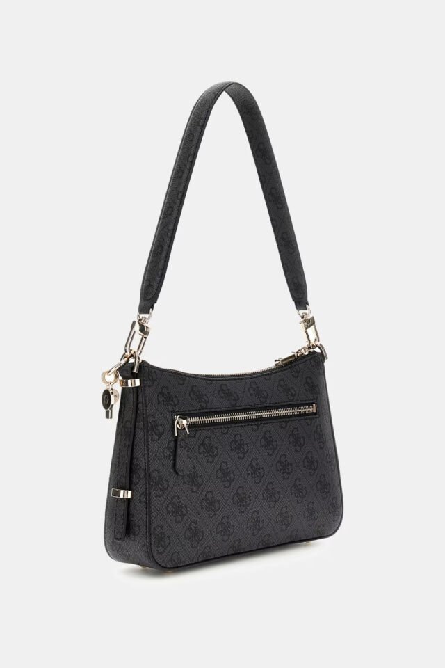 Guess Erica 4G Logolu Mini Omuz Çantası Siyah