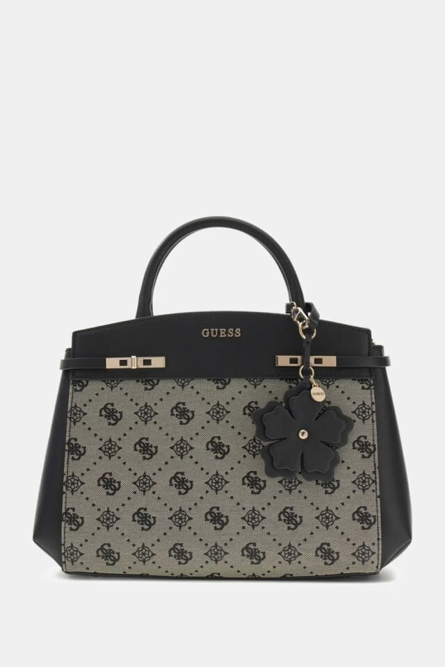 Guess Melinda Logo El Çantası Siyah