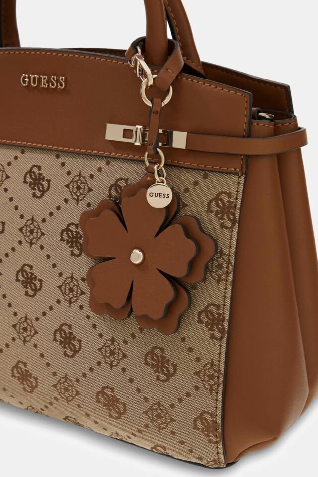 Guess Melinda Logo El Çantası Bej