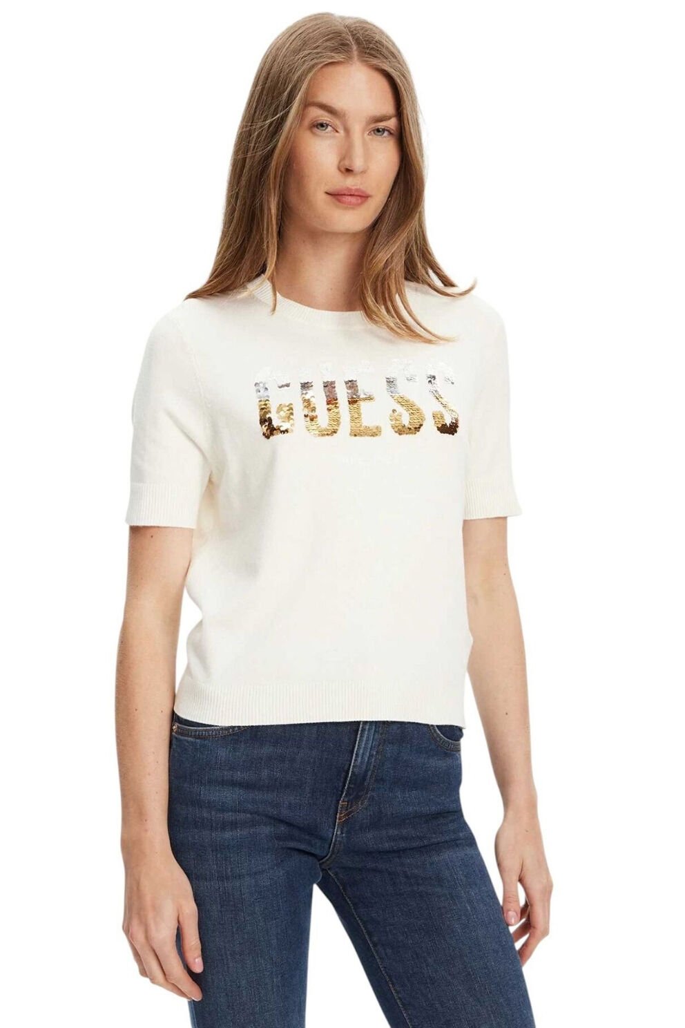 Guess Kadın Bluz Beyaz