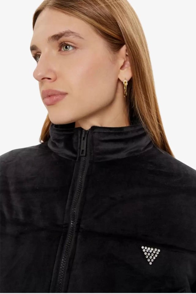 Guess Couture Şişme Mont Siyah