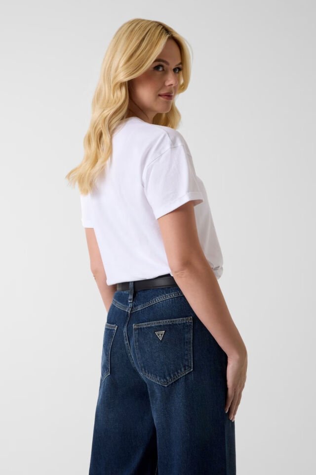Guess İnci Tişörtü Beyaz