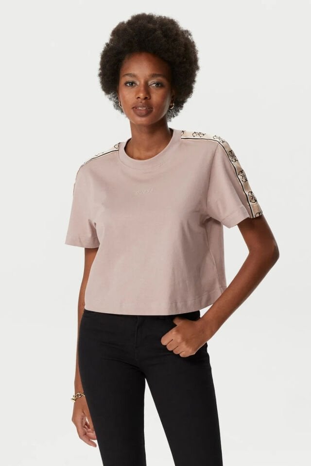 Guess Kadın Pembe T-Shirt