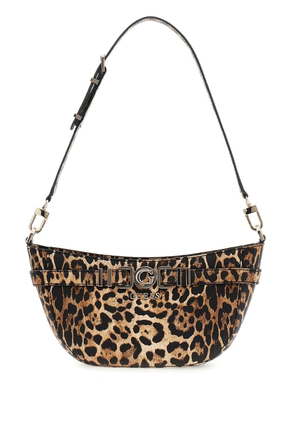 Guess Cirene Omuz Çantası, Leopar Desenli