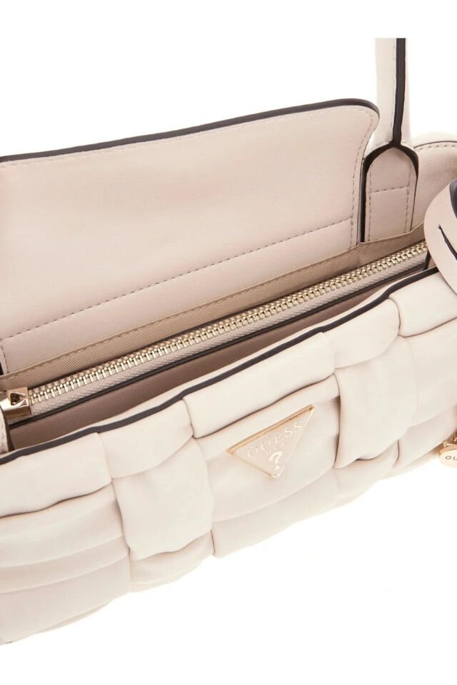 Guess Marion Hasır Mini Omuz Çantası