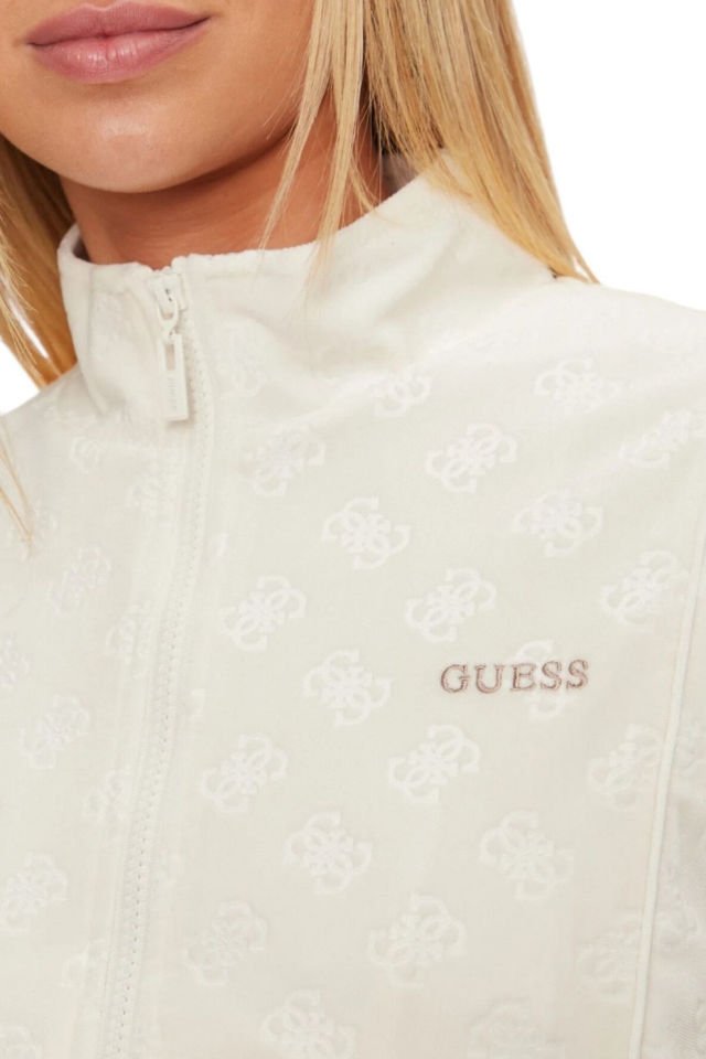 Guess 4G Logolu Sweatshirt Beyaz
