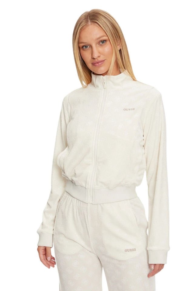 Guess 4G Logolu Sweatshirt Beyaz