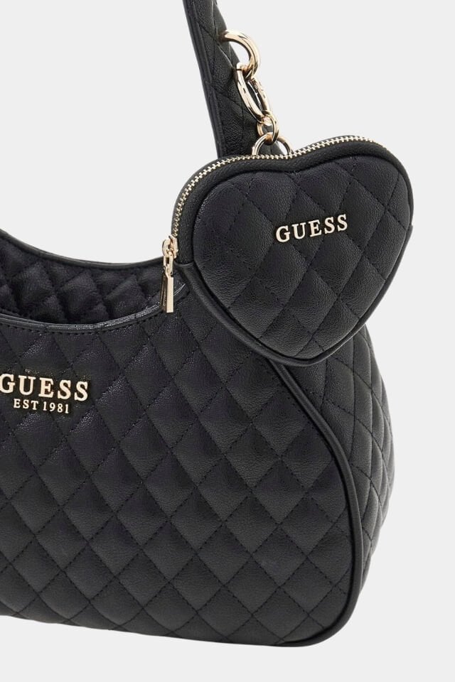 Guess Atabey Siyah Kadın Omuz Çantası