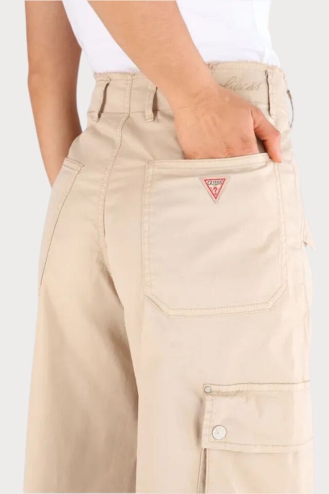 Guess Kargo Pantolon Bej