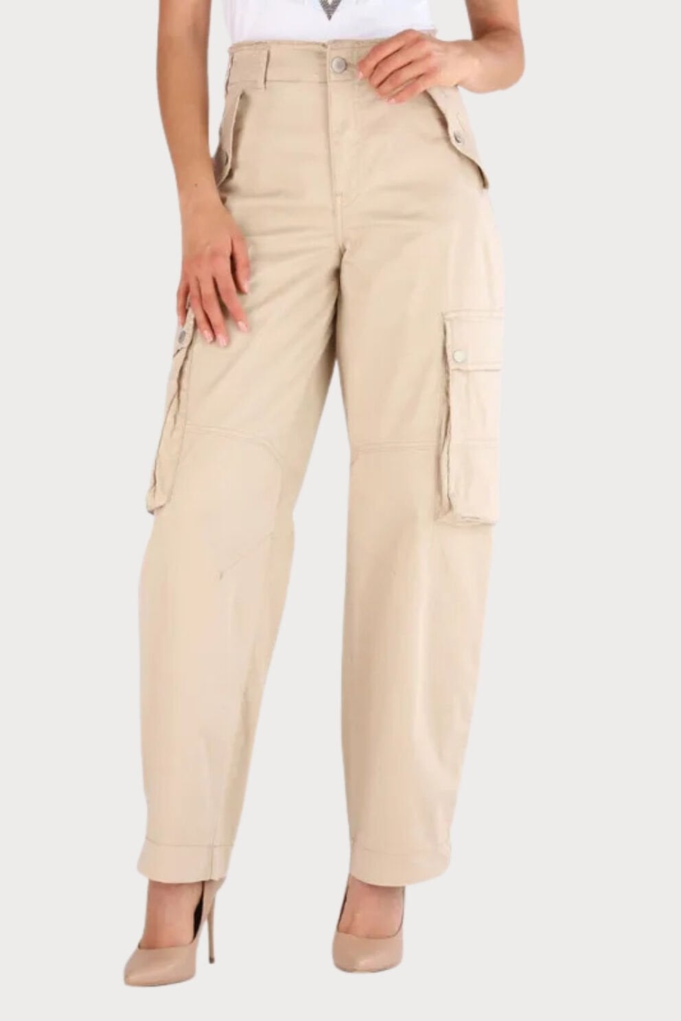 Guess Kargo Pantolon Bej