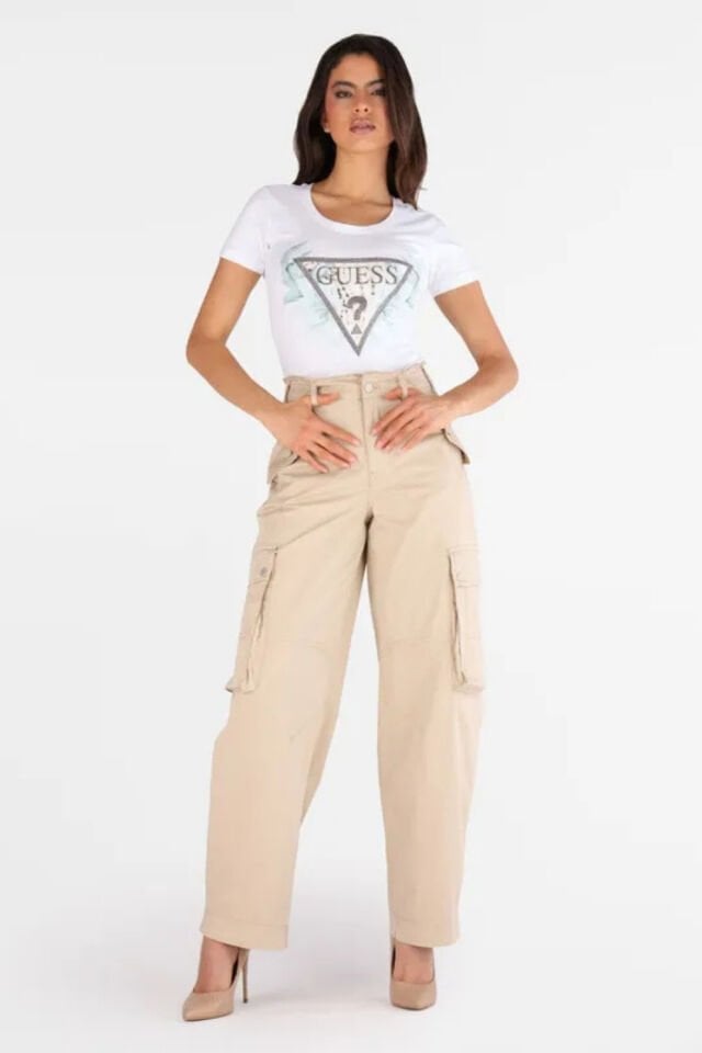 Guess Kargo Pantolon Bej
