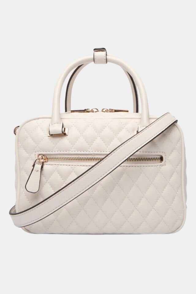 Guess Atabey Kutu Kadın Beyaz El Çantası