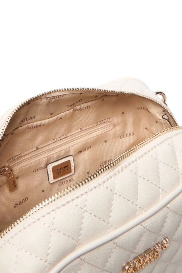 Guess Atabey Kutu Kadın Beyaz El Çantası