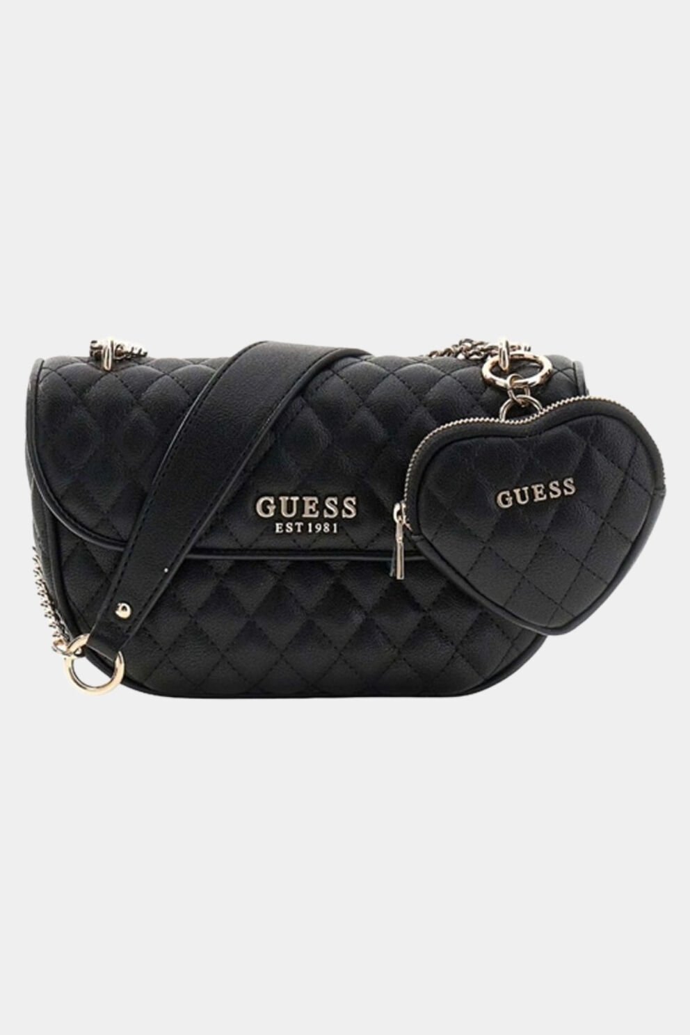 Guess Atabey Çapraz Askılı Kadın Siyah Omuz Çantası