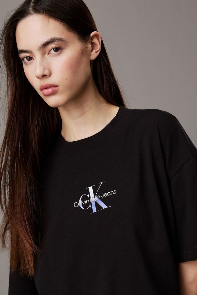 Calvin Klein Monogram Tişört Siyah