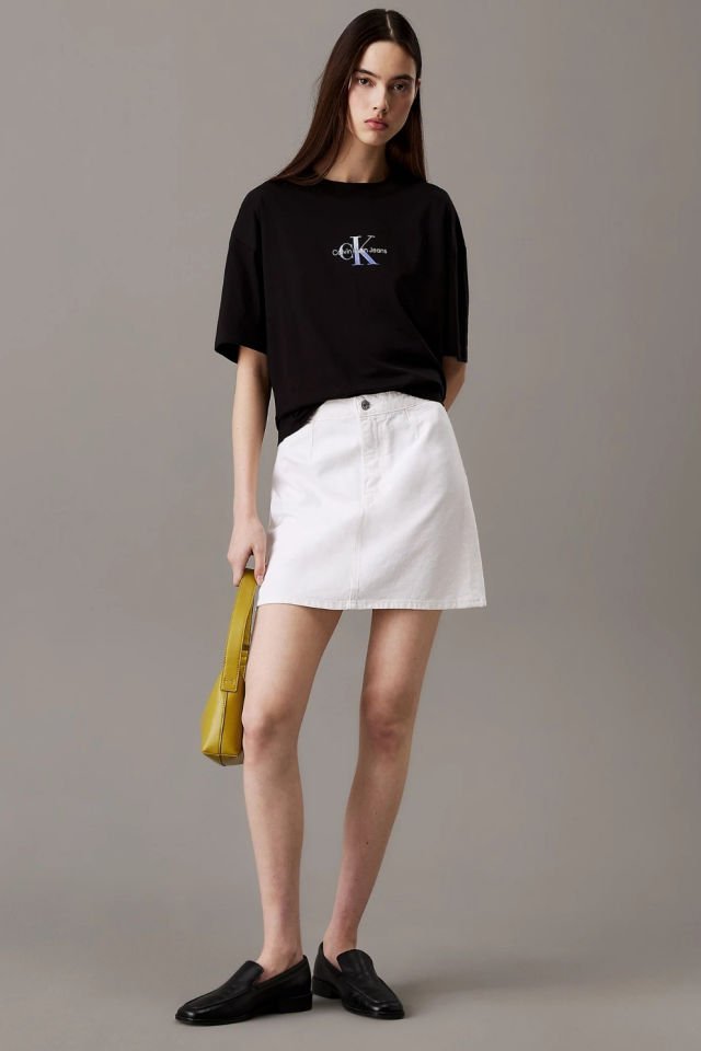 Calvin Klein Monogram Tişört Siyah