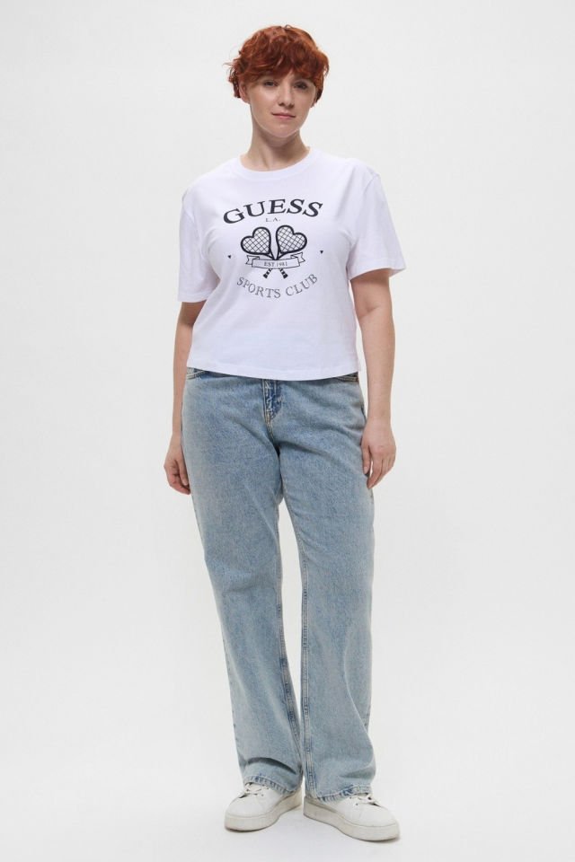 Guess Kadın Beyaz Tişört