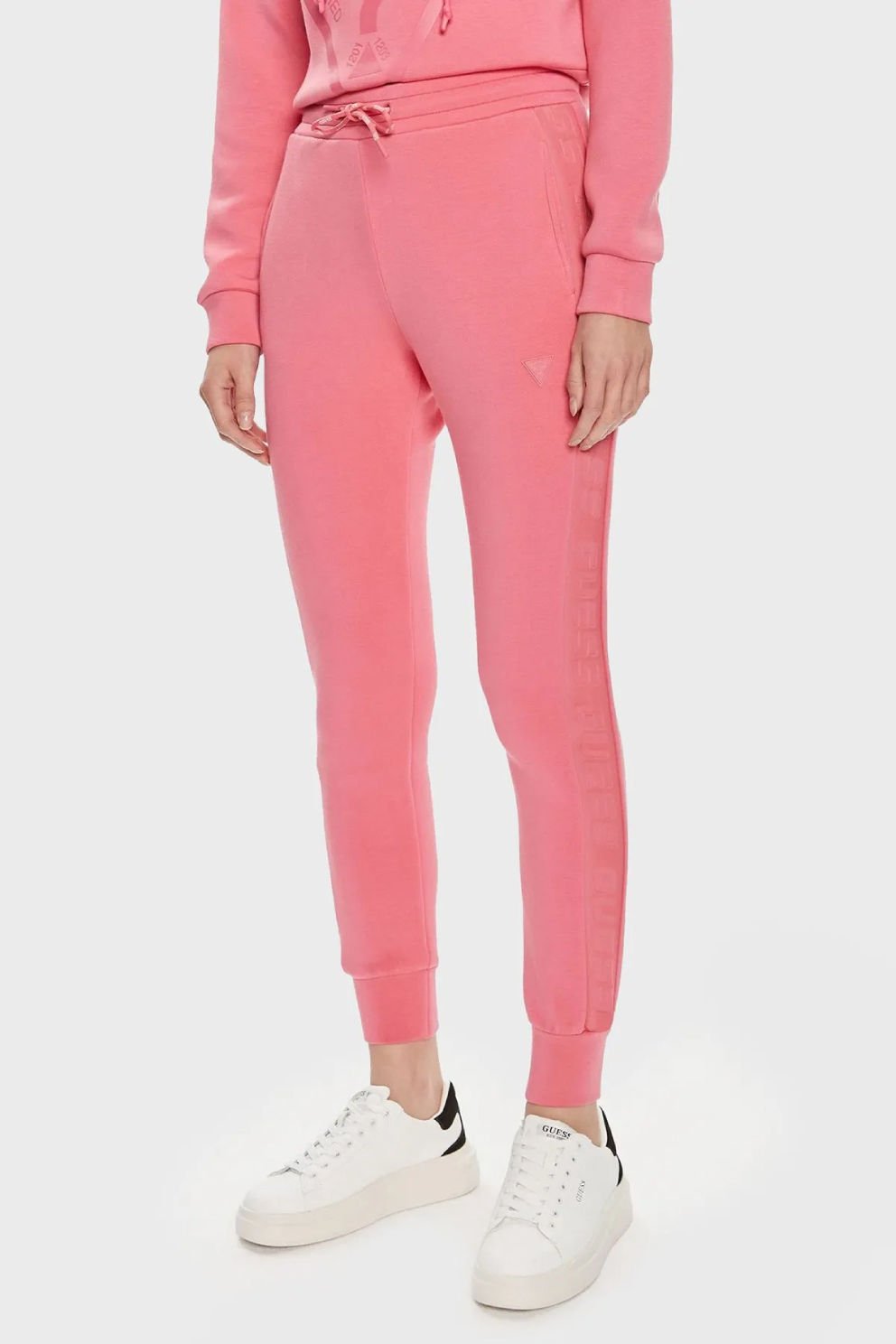 Guess Jogger Pantolon Pembe