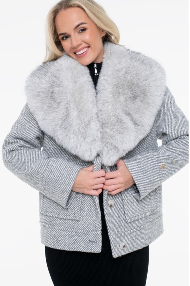 Guess Marciano Yün Palto Gri