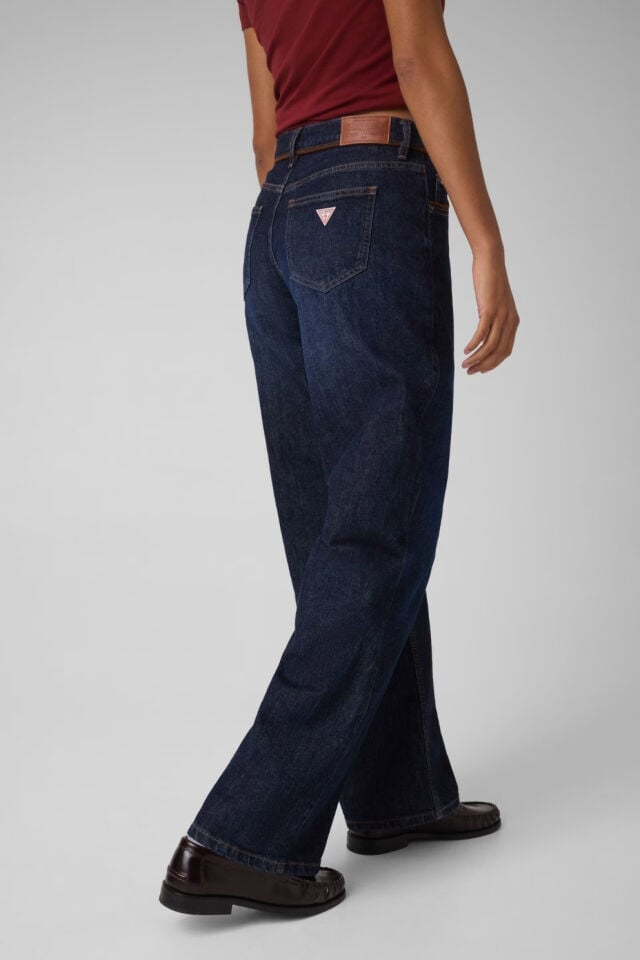 Guess G11 Geniş Paçalı Kot Pantolon