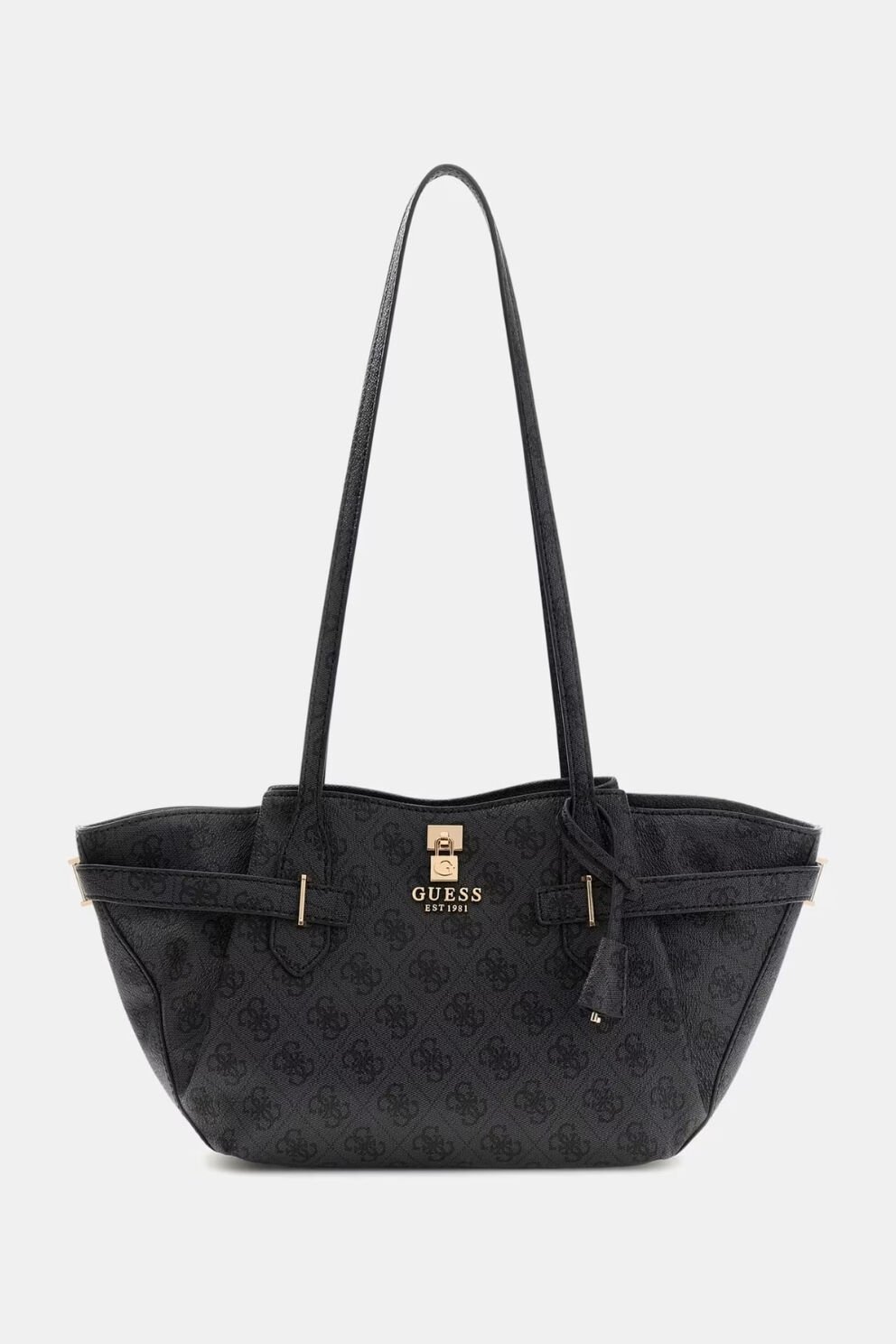 Guess Yesba Logo Omuz Çantası Siyah