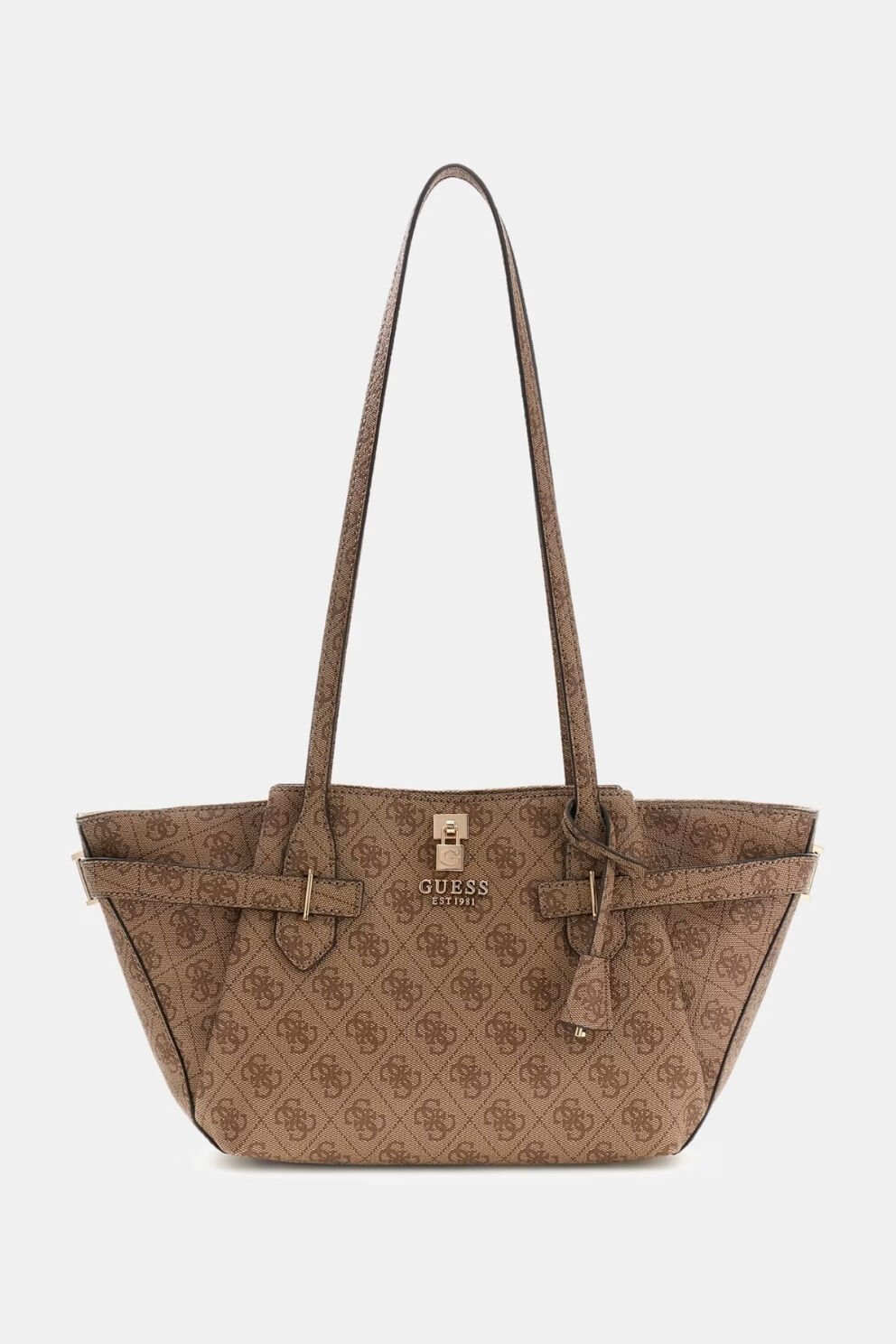 Guess Yesba Logo Omuz Çantası Bej